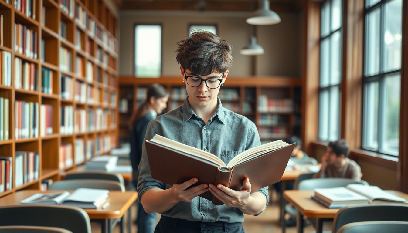 Student using online courses for flexible education